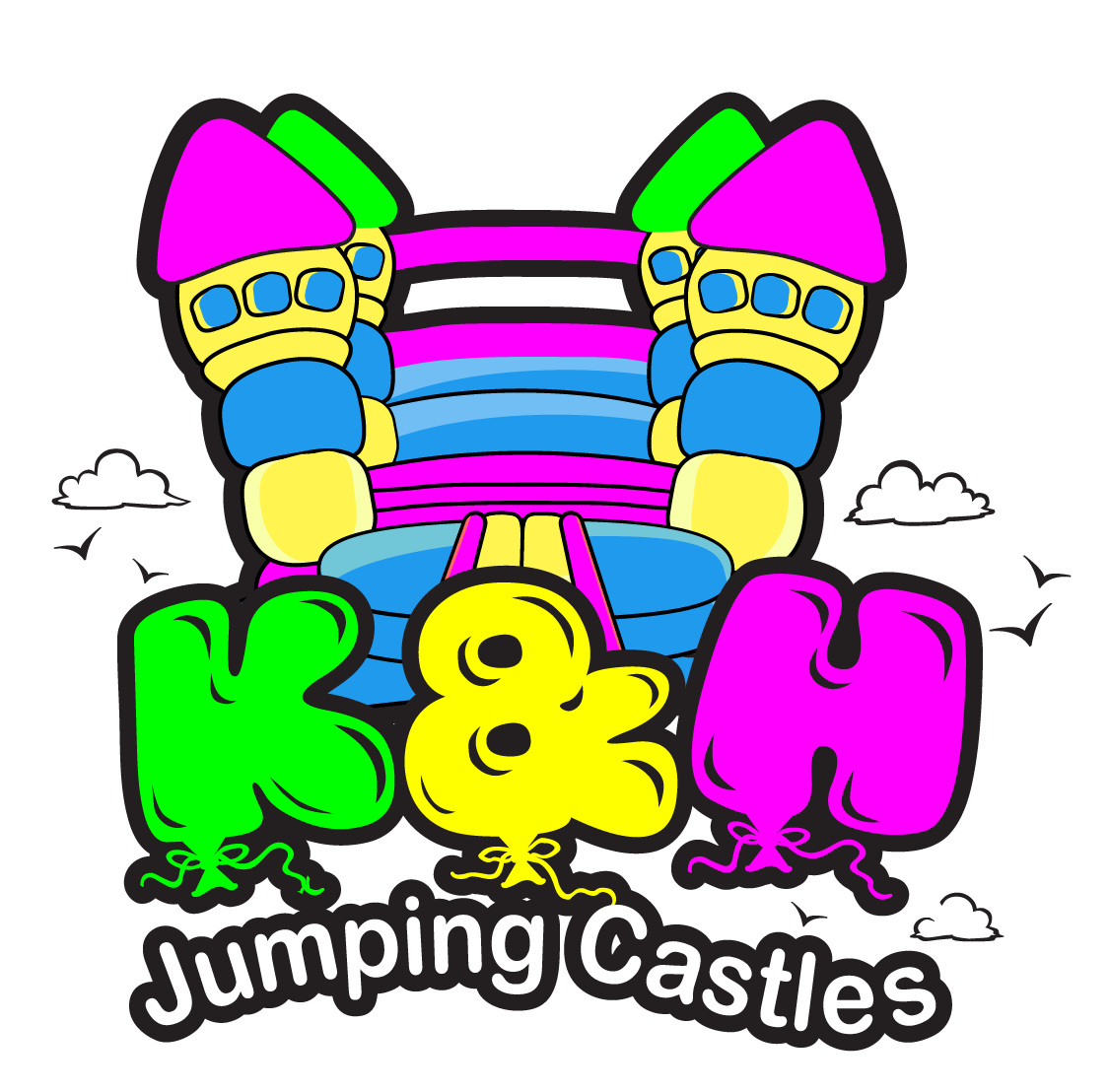 K&H Jumping Castles Small Header Logo